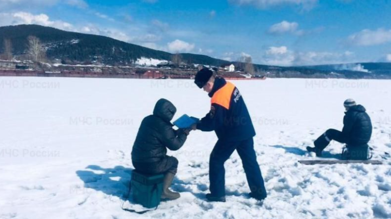 59 несанкционированных съездов к водоёмам перекрыты за неделю в Приангарье